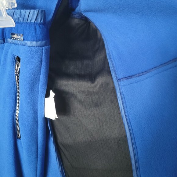 Airfield 2 pc Cobalt Blue Fleece jacket and pants - Picture 7 of 16